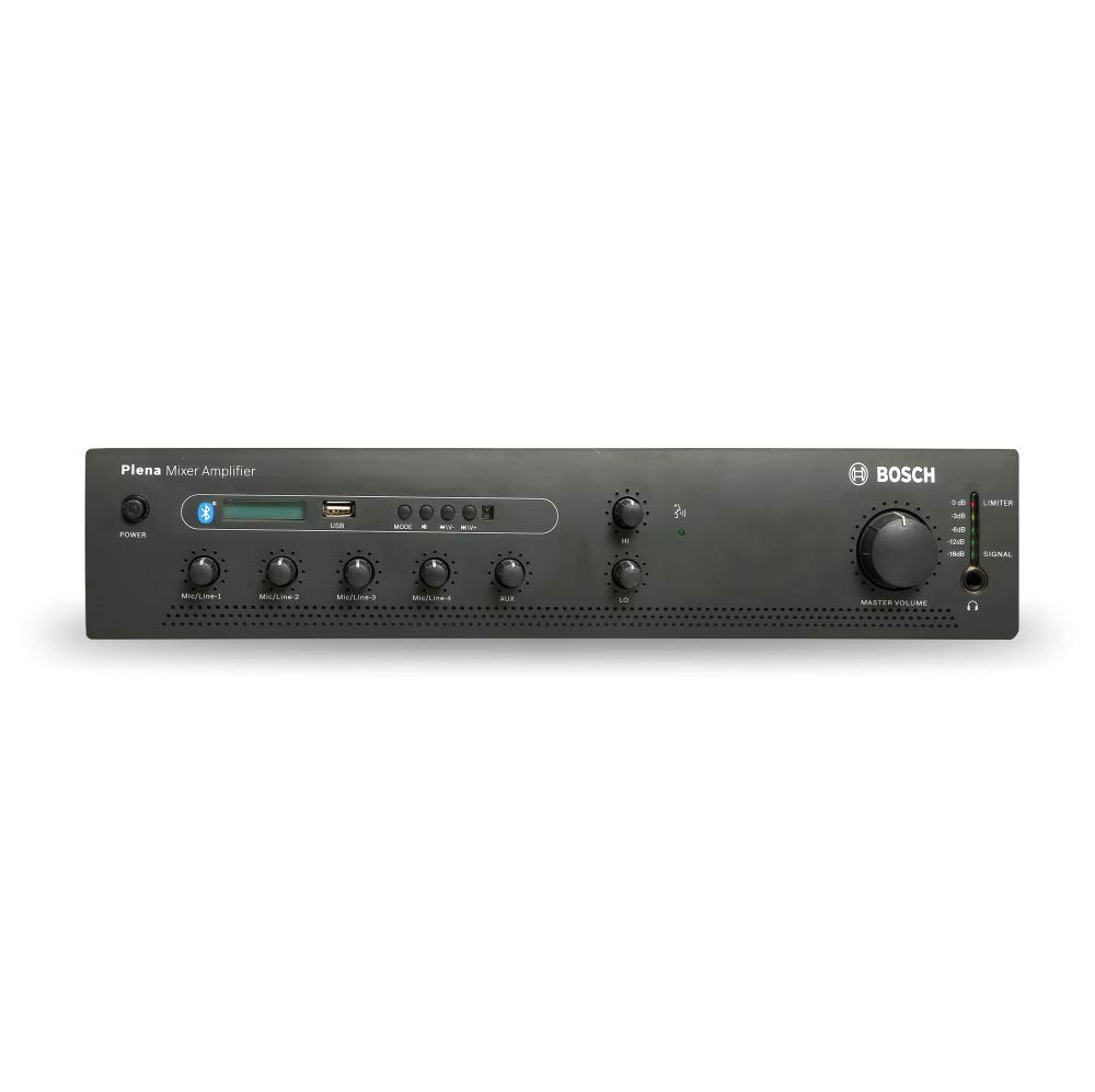 1008531927 Bosch PA Plena PLE-1ME120-3IN 120 W Mixer amplifier with USB/Bluetooth - Image 1