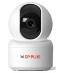 CP PLUS 2MP Full HD Smart Wi-Fi CCTV Home Security Camera | 360° with Pan Tilt | View & Talk | Motion Alert | Night Vision | SD Card (Up to 128 GB), Alexa & Google Support | IR Distance 10mtr | CP-E25A