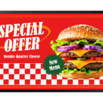 46" High Brightness Commercial LCD Signage Outdoor Display